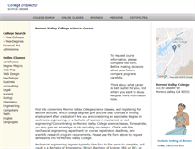 Tablet Screenshot of morenovalleycollege.org